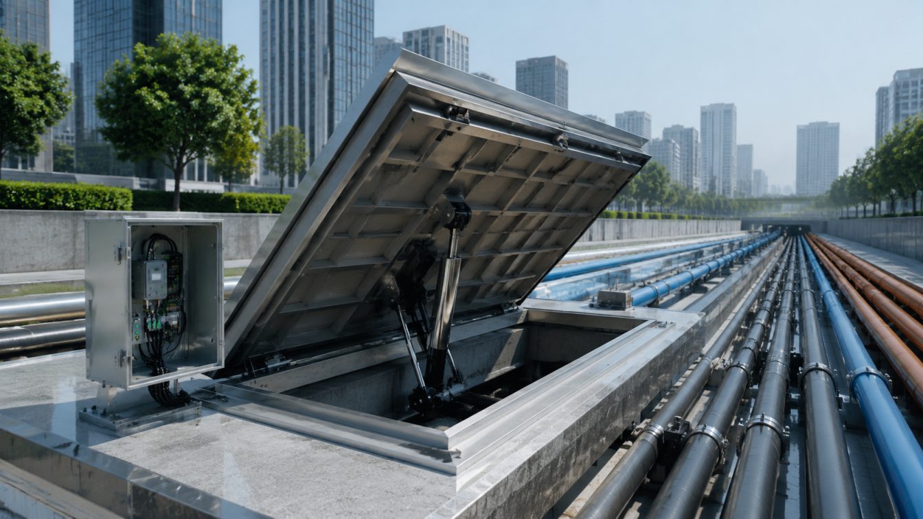 船山区为城市管廊提供智能配套方案